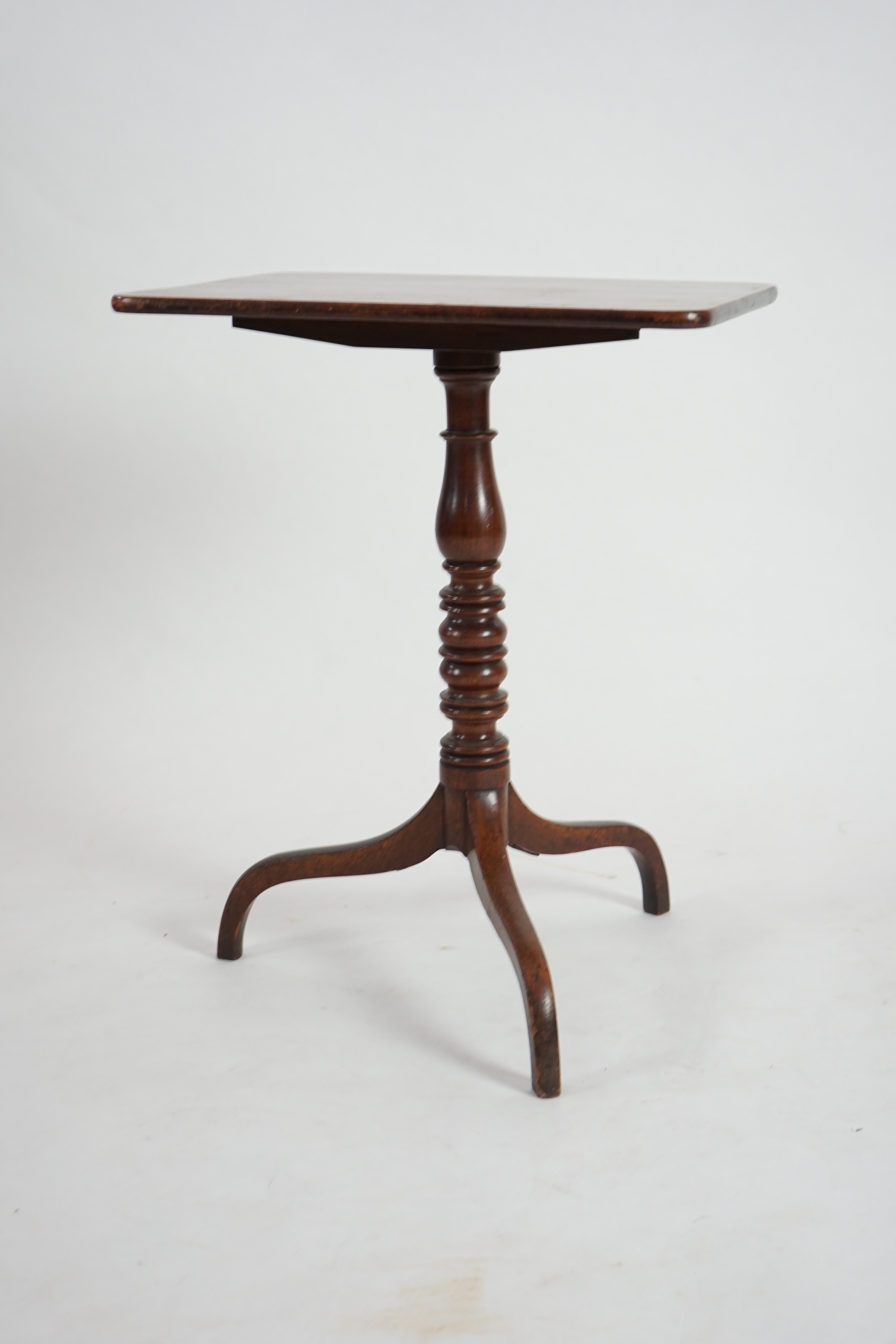 A Regency mahogany tilt top occasional table